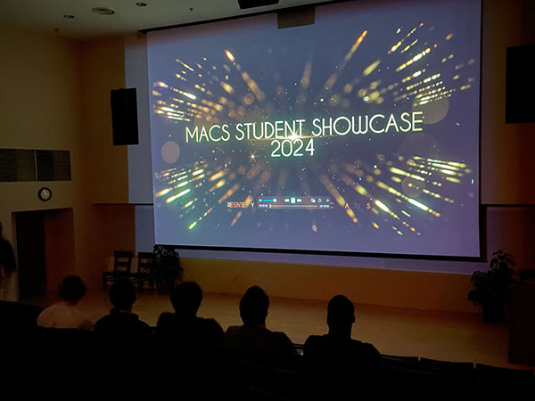 MACS Student Showcase audience