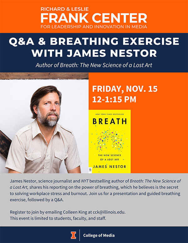 James Nestor flier