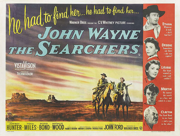 The Searchers movie poster