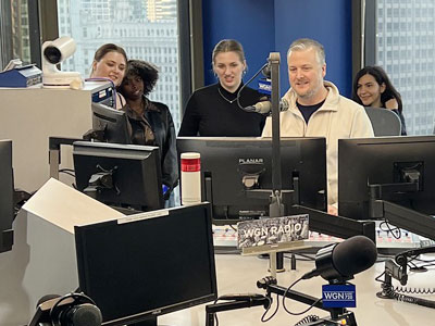 WGN radio tour